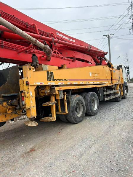 2012 Putzmeister Used Concrete Pump Truck 49m With HINO Chassis