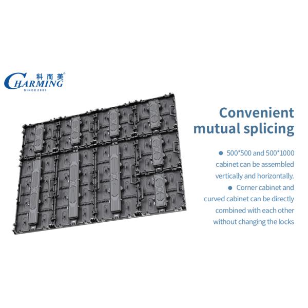 P2.6 P2.9 Ultra-light Outdoor LED Rental Cabinet 500x500mm 500x1000mm