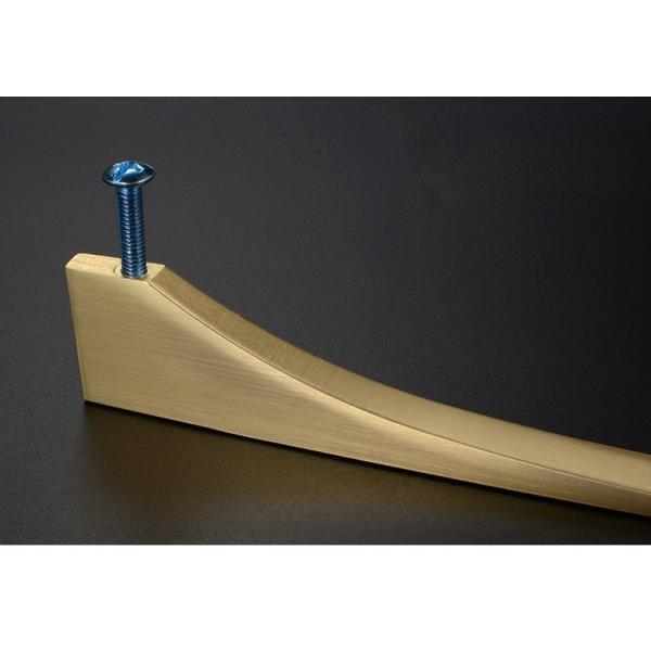 Modern Kitchen Matte Black Cabinet Handle 96 - 320mm Zinc Alloy Pulls