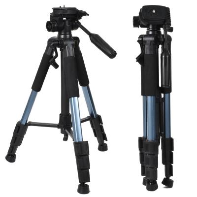 1720mm Aluminum Alloy Tripod For Dslr Camera , 5kg Portable Phone Tripod