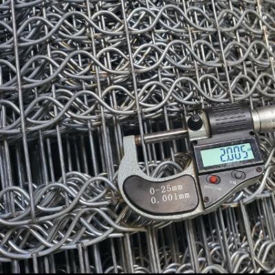 2.0 MM malla de refuerzo de tuberías galvanizadas offshore ISO 9001 fácil de instalar