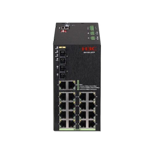 Industrial Gigabit PoE+ Switch with Dual Power and Wide Temp Range