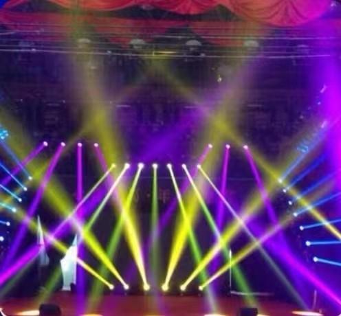 3200K-5600K COB 4*50W 4 Eyes And Surface Light Stage Lighting LED Thickened High Grade
