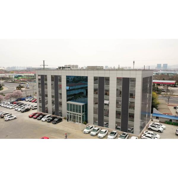 Легкий тип коммерческое здание офисный торговый центр окрашен / горячее оцинкованное