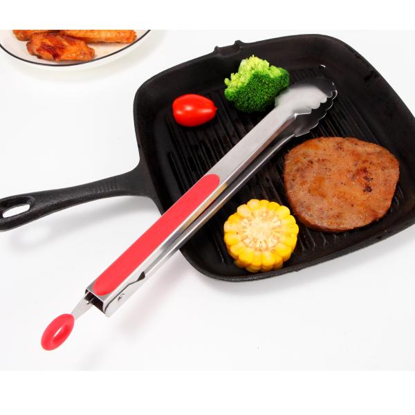 Stainless Steel Food Anti-hot Insulation Silicone Bread Clip for Durable Utensil Sets