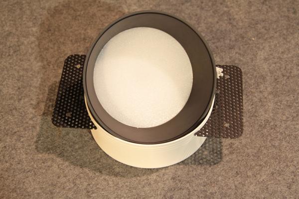 round cutout Trimless LED downlight with original design 12w 800lumens with light weight