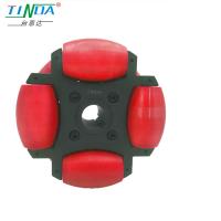 Tipo de rolamento de esferas de rolamento industrial Omni Wheel