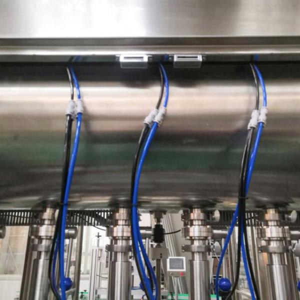 Automatic Piston Pump Linear 100ml-5000ml Groundnut Oil Filling Machine For Bottle