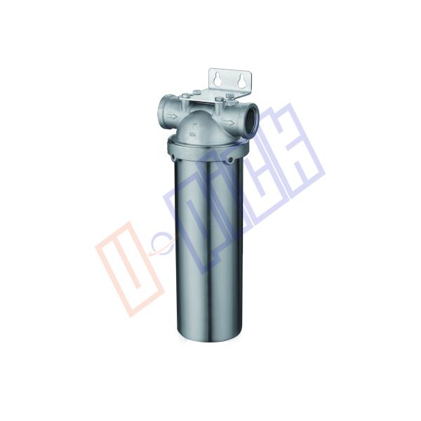 Luxury Wall Mounted Stainless Steel Water Filter Housing 304 316 For Home