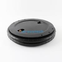 AIRSUSTECH 2B545 Suspensão pneumática de borracha complicada com suporte para semi-reboque