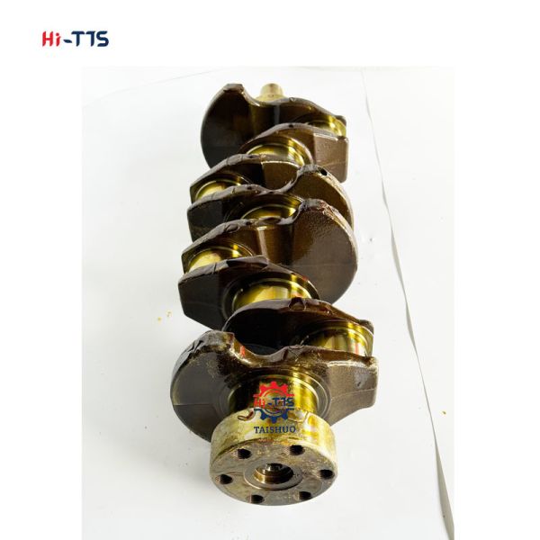Hi-TTS Diesel Engine Alloy Gold Crankshaft for Engineering Machinery Part Numbers SL K3500 K410-11-301A Made Guangdong