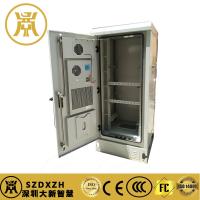 Telecommunication IP55 Outdoor Power Cabinet Powder Coated With One Battery Shelf