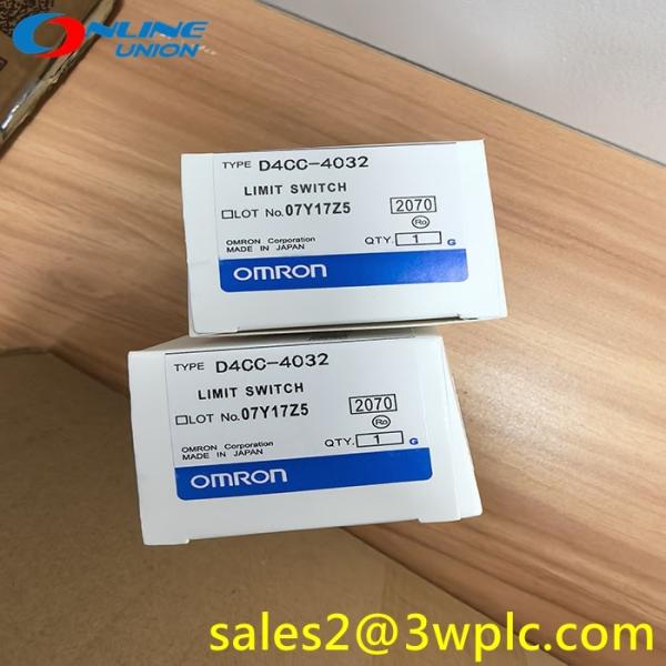 D4CC-4032 OMRON 1A 30Vdc, Plongeur à rouleau étanche