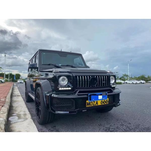 Venta caliente W463 G500 G63 Kit de carrocería W463 Actualización W464 Frente y trasero de las alas del parachoques