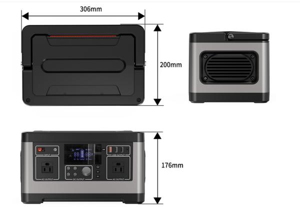 500W 520Wh Lithium Ion Battery Generator Power Station OEM
