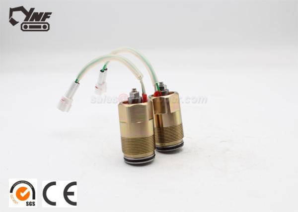 Cor dourada elétrica da válvula de solenoide da bomba hidráulica das peças da máquina escavadora de YNF02659 K3112