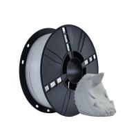 Filamento PLA+ 1 kg Peso neto Gris ligero 1,75 mm de diámetro para impresión en 3D