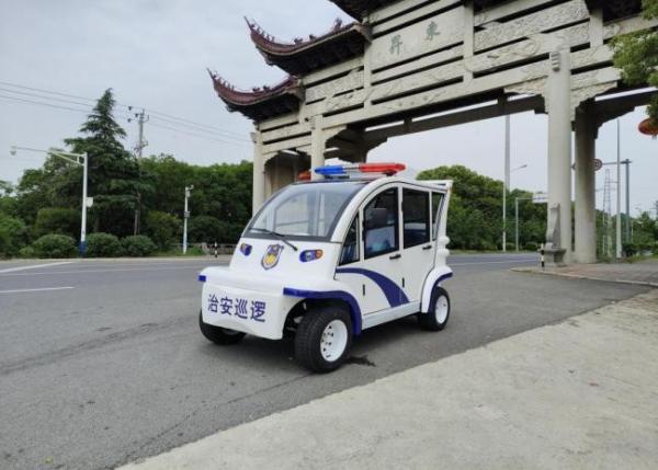 Electric Patrol Vehicle 4 Wheel 30km/H Automobile Patrol