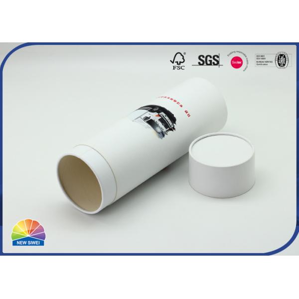 Tube de papier de Matte Print Rigid White Cardboard pour des balles de tennis