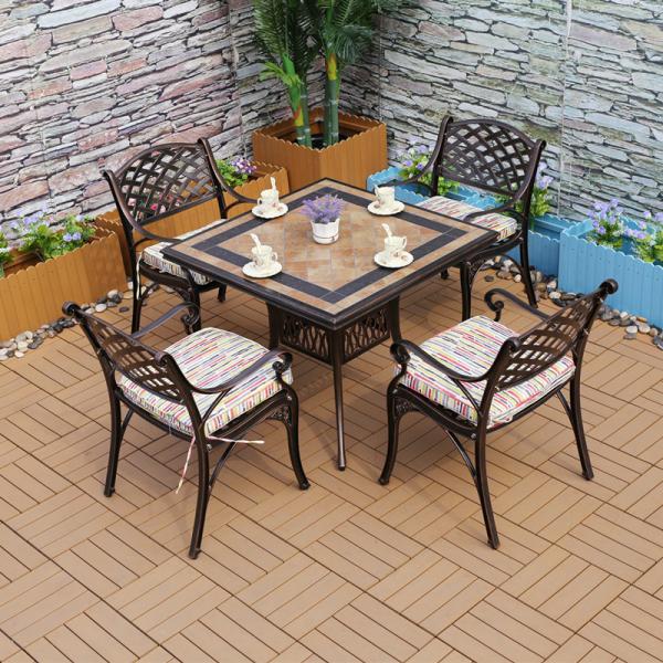 Metal Aluminum Leg Chair Plant Bench Outdoor Rest Chairs for Mail Packing