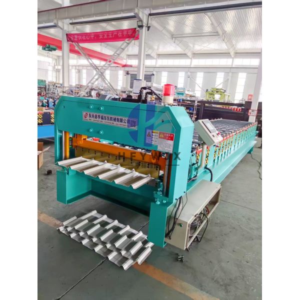350H Steel Frame Trapezoidal Roll Forming Machine 0-40 M/Min Speed 18 Stations