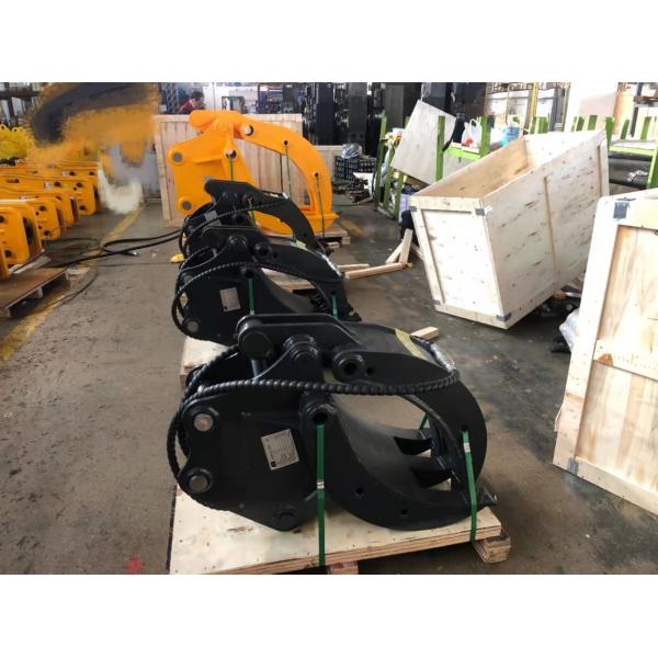 Экскаватор Граппл ведро Гидравлический Древесный Граппл 360 Логовый Граппл И Каменный Экскаватор вращающийся Граппл