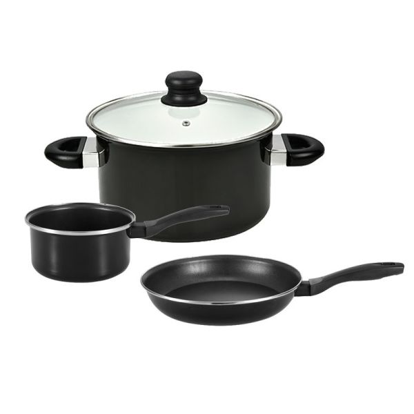 Custom Color Nonstick Kitchen Cookware Sets Enamel Cookware Cooking Pot