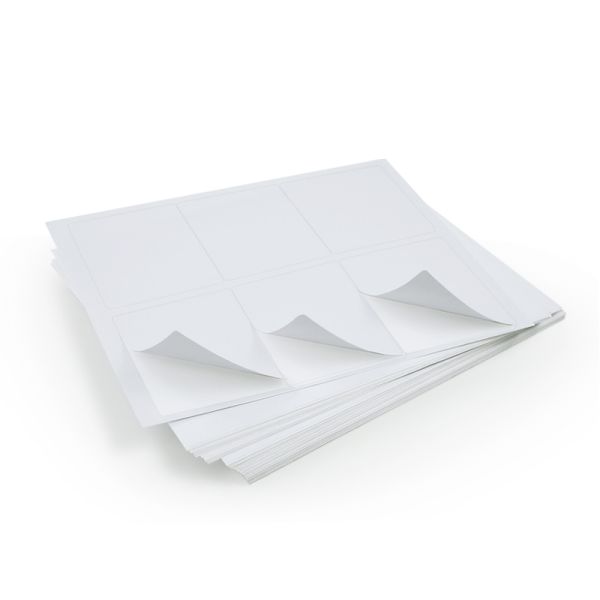 Heat Sensitive A4 Label Stickers Self Adhesive Labels Scratch Proof Custom Shapes