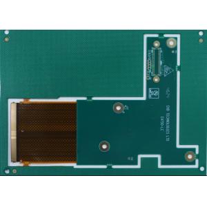 High Frequency Custom Rigid-Flex PCB Sinking Gold Surface Treatment with Blind Vias