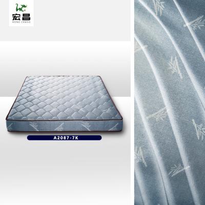70gsm Grey Jacquard Mattress Fabric Good Chemical Resistance