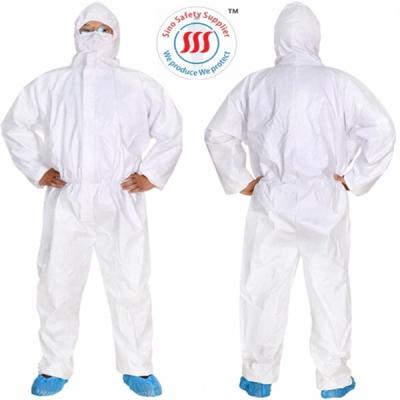 Exterminador Tipo 5 6 Macacão Descartável SF Roupa de Proteção Individual Não Tecido