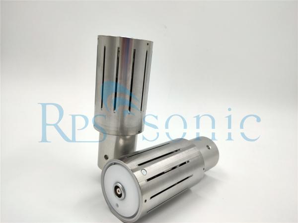 Rinco C20 -10 Ultrasonic Welding Converter With Two LEMO Plug 90 Degree