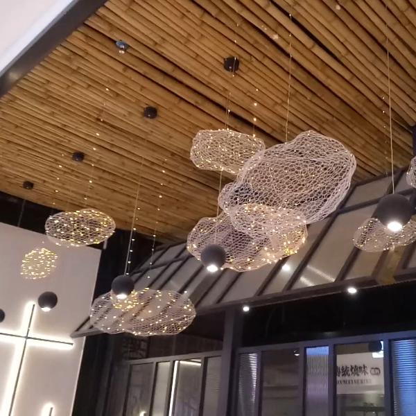 Luxury LED Modern Decorative Pendant Chandelier Cloud Light