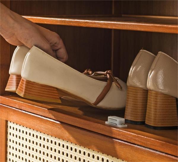 Modern Wooden Shoe Cupboard Rack Storage Organizer 5 Tier
