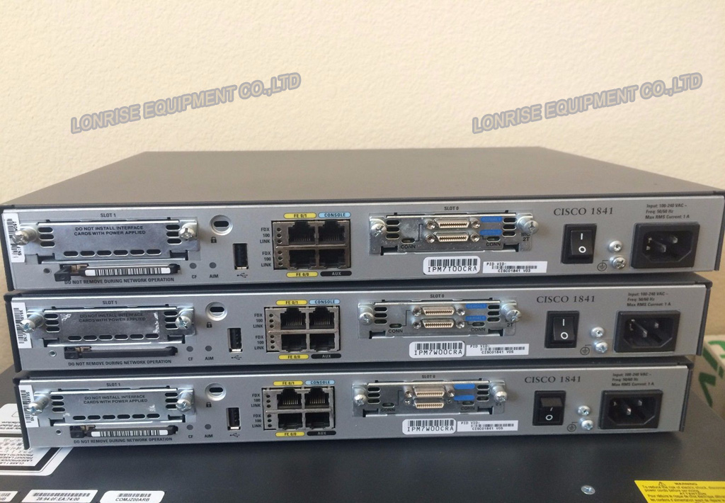 Cisco1841/K9 Гигабитная сеть Промышленный сетевой маршрутизатор, Cisco 1800 серии маршрутизаторы Cisco1841/K9