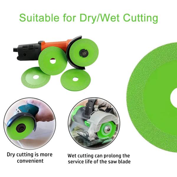 4inch Disco De Corte Para De Vidrio Diamond Glass Cutting Saw Balde Para Cortar Ceramic Porcelain Disc For Glass Ceramic