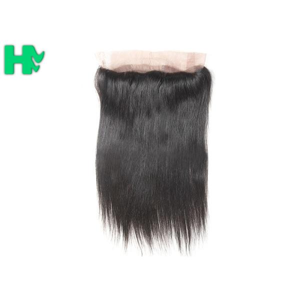 Around Head 360 Frontal Lace Closure With Baby Hair Light Brown