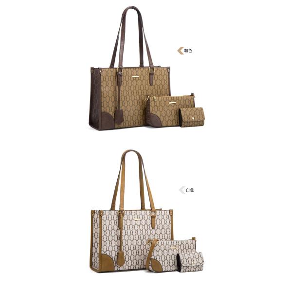 Custom Shape Accepted GHJ-03 Luxury Handbags For Women With Crossbody And Tote Bag Sets