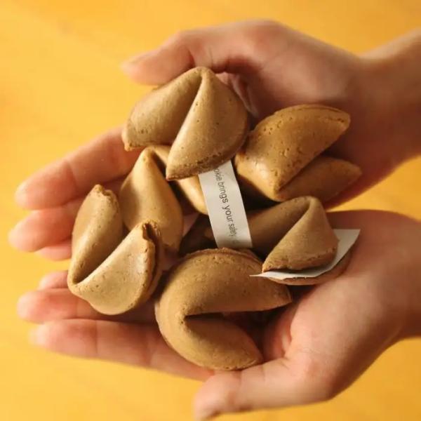 OEM Biscuits Lucky Cookies Snacks Christmas Confession Gift Fortune Cracker