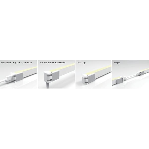 IP68 Неоновое веревочное освещение 11.5x21 мм PWM Dimming DMX 512 / SPI Control