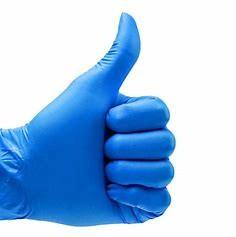 FDA Medical Multipurpose  15 Mil  Long Sleeve Disposable Nitrile Gloves