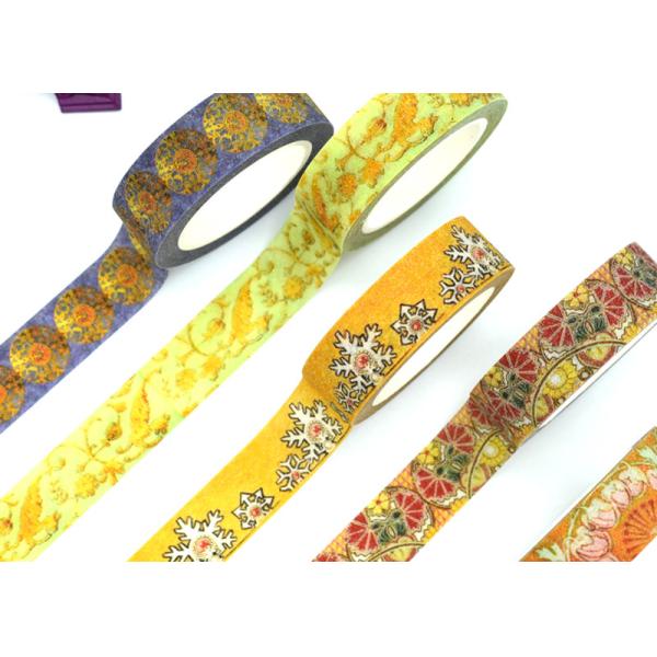 Японская таможня ленты для маскировки напечатала ленту Washi яркого блеска цвета CMYK