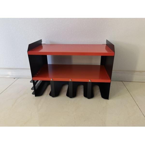 Organizador de herramientas de garaje de estilo vintage con almacenamiento y carga montado en la pared