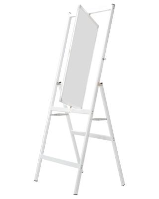 Rotable Double Sided Whiteboard 7 Layer Core Lockable Castor With Stopper
