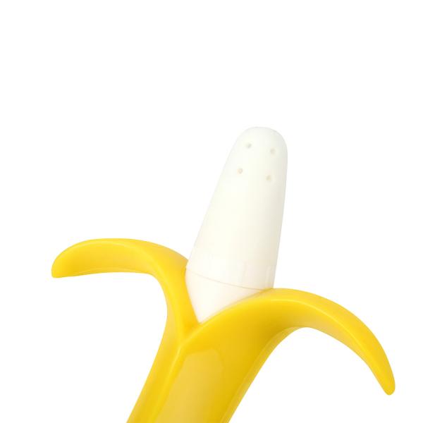 Slow Flow Teething Soothers Infant Pacifier Banana Shape Teething Soothers For Infants