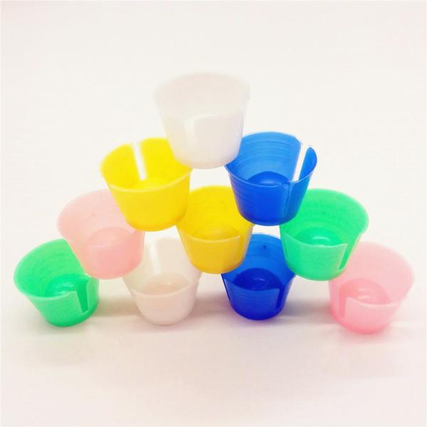 Plastic Dental Lab Equipment Dipsosable Dappen Dishes Mixing Cups FDA