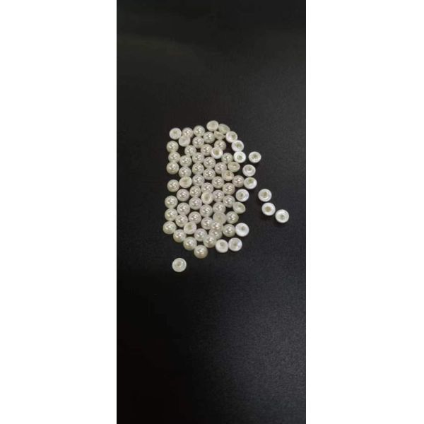 3mm 4mm 5mm 6mm 8mm  Round Cabochon Half Round ABS Plastic Pearl for Shoes Bag Making