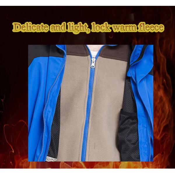 Thermal Custom Outdoor Clothing Polyester Fabric Fishing Camping Skiing Applied