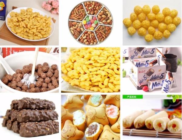 High Efficiency Corn Puff Making Machine Puffed Soybean Snack Machine Processing Line