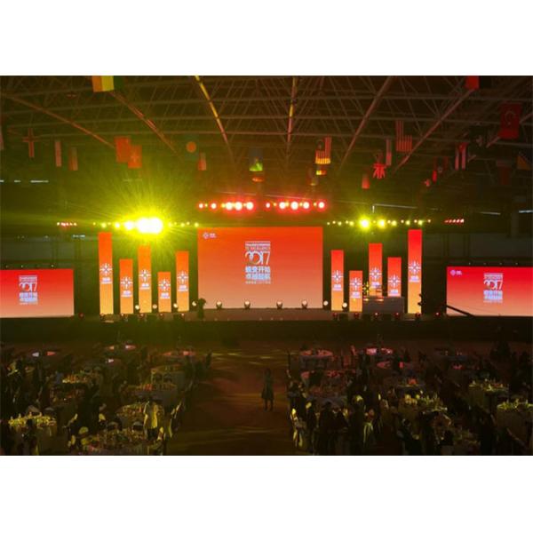 Light Weight Exterior Stage Rental LED Display With 640mmx640mm Aluminum Cabinet